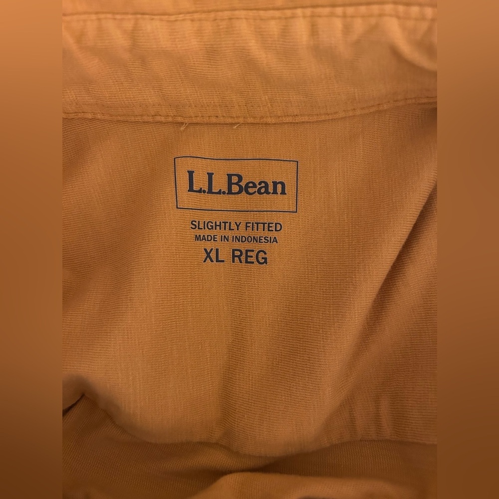 L.L. Bean Men's Lakewashed® Organic Cotton Button-Front Shirt, Short-Sleeve - Picture 4 of 6